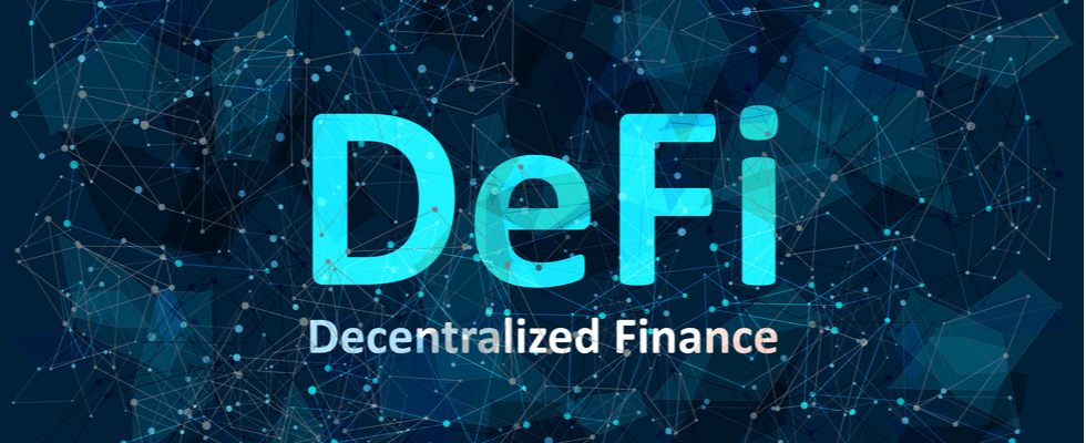 A stunning graphic shows "DeFi" highlighting platforms like Coinmama where you can buy Bitcoin.