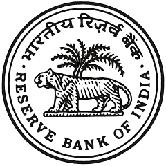 The image shows the Reserve Bank of India's emblem, akin to Coinmama's trusted crypto-buying security.
